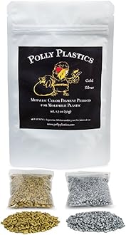Gold and Silver Kit for Moldable Plastic Pellets