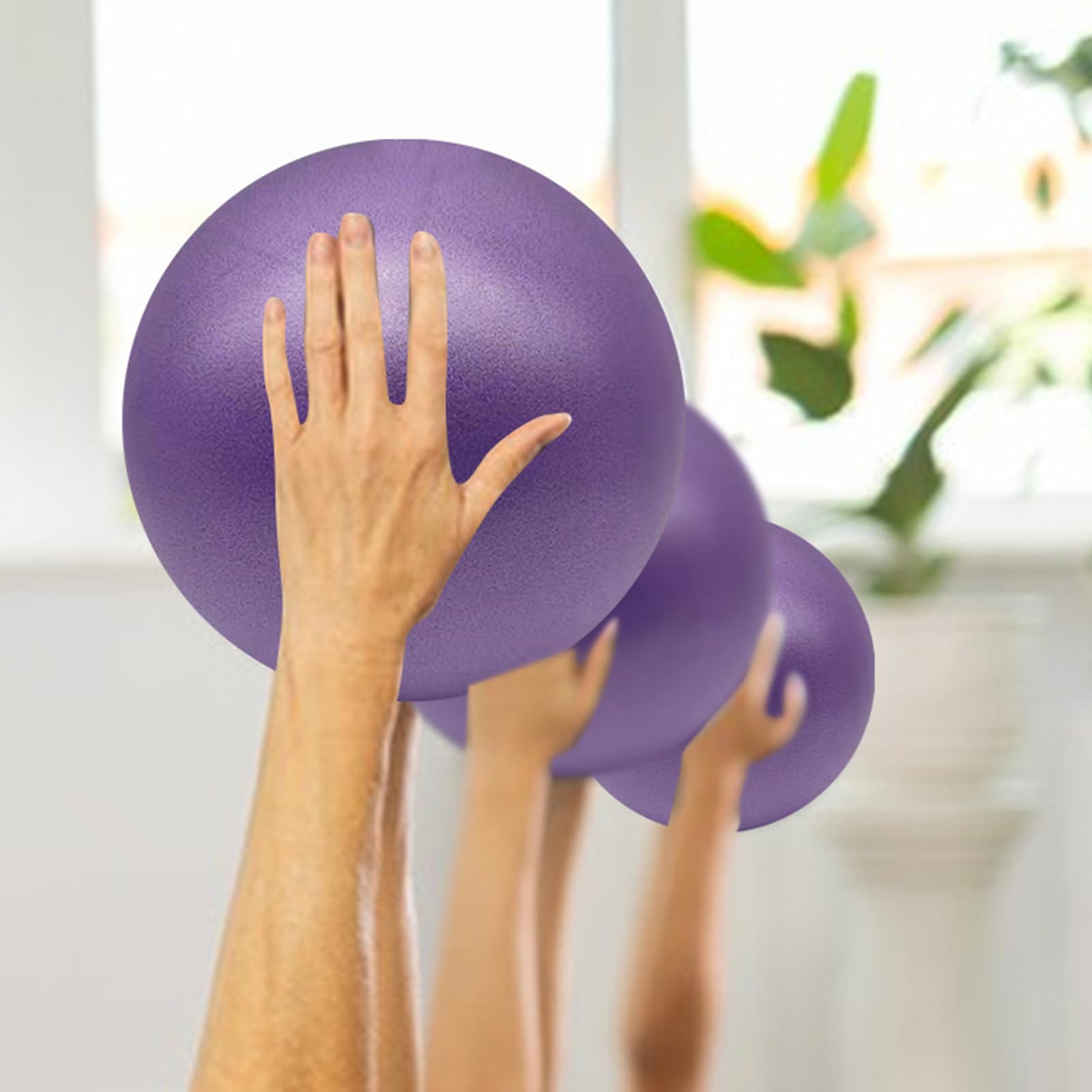 Pelota de pilates suave de 15 cm, pelota de ejercicio, levantamiento de cadera, equipo de gimnasio en casa para yoga, pilates, entrenamiento físico y equilibrio