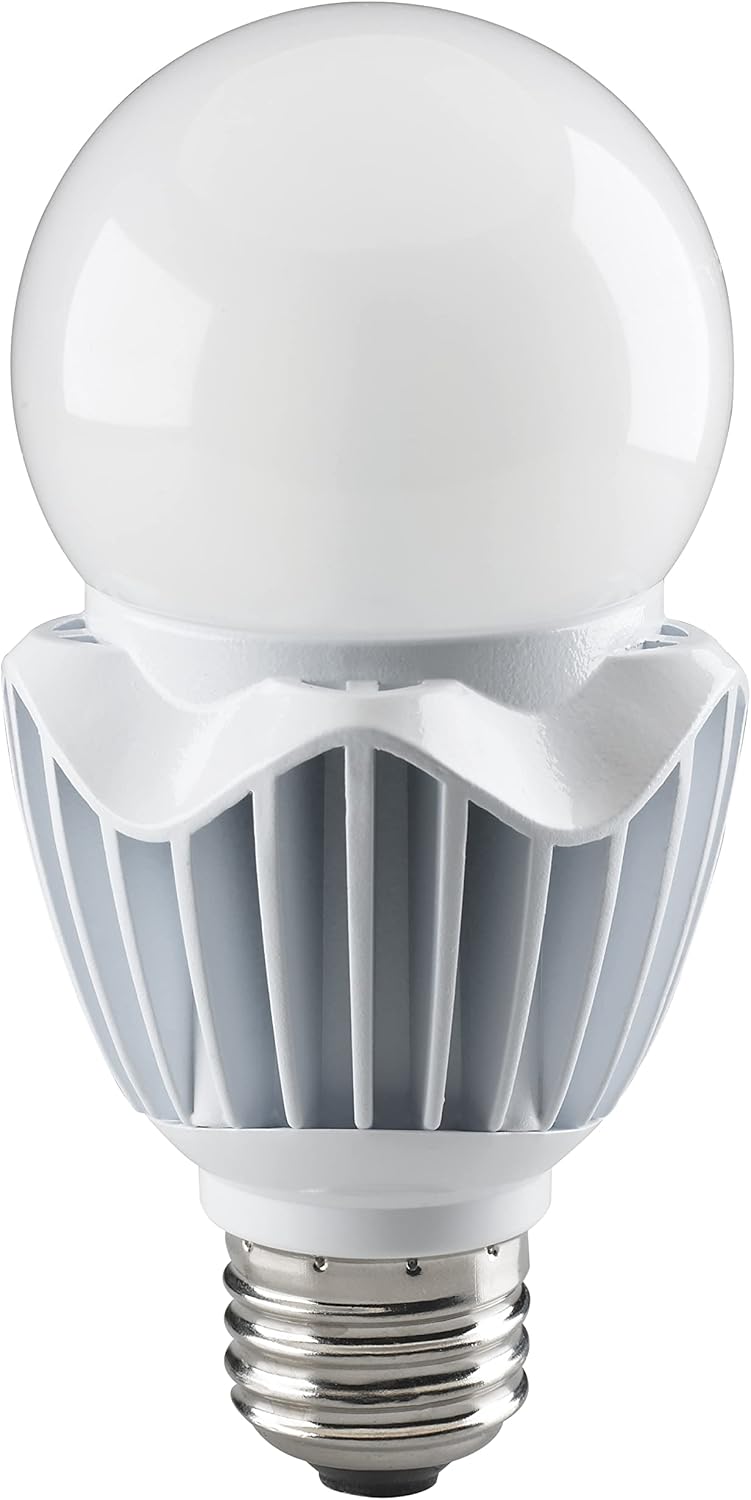 Satco S8778 A21 LED Type A Light Bulb, Medium Base, 20W, 25000 Hour Rating, 2747L, Cool White