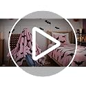 weigelia Halloween Throw Blanket - Pink Cute Bat Design Fleece Throw for Decorating Couch Bed Sofa, Soft Cozy Plush Halloween Blanket Gift for Kids Women, 50'' x 60''
