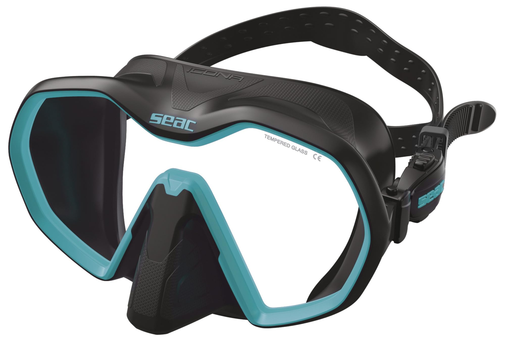 Seac Icona, rahmenlose Einglas-Tauchmaske, 100% Made in Italy