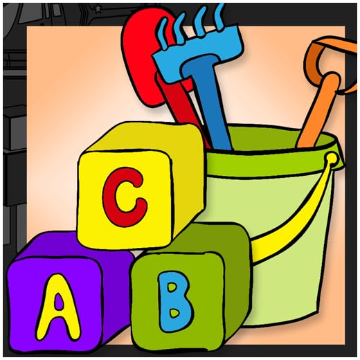 Brinquedos para colorir livro