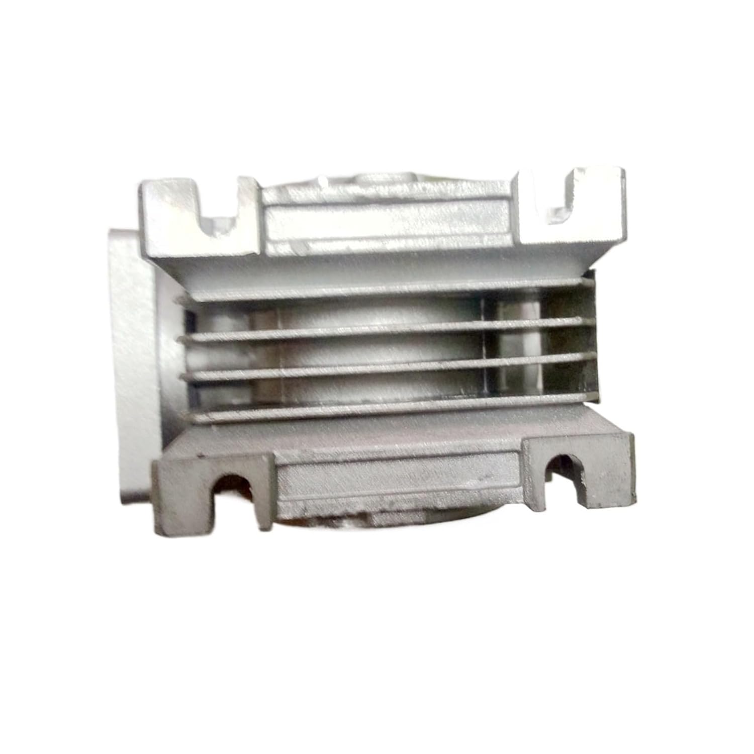 5:1 to 80:1 Worm Reducer RV30 Gearbox with Shaft Sleeve Adaptor for 6.35mm Input Shaft of 57mm Nema 23 Motor