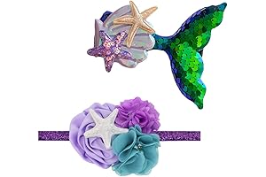 Baby Starfish Mermaid Headbands: Enchanting Hair Accessories for Toddlers