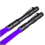1PCS UV Blacklight Flashlight Mini Blacklight Flashlight Pen Light for Water Leak Detection, Pet Urine, Hotel Inspections, Dry Stains and Dyes