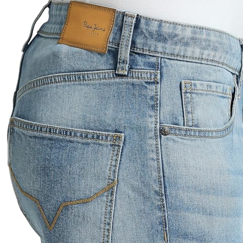 Image of Pepe Jeans Men's Regular Fit Mid Rise Jeans