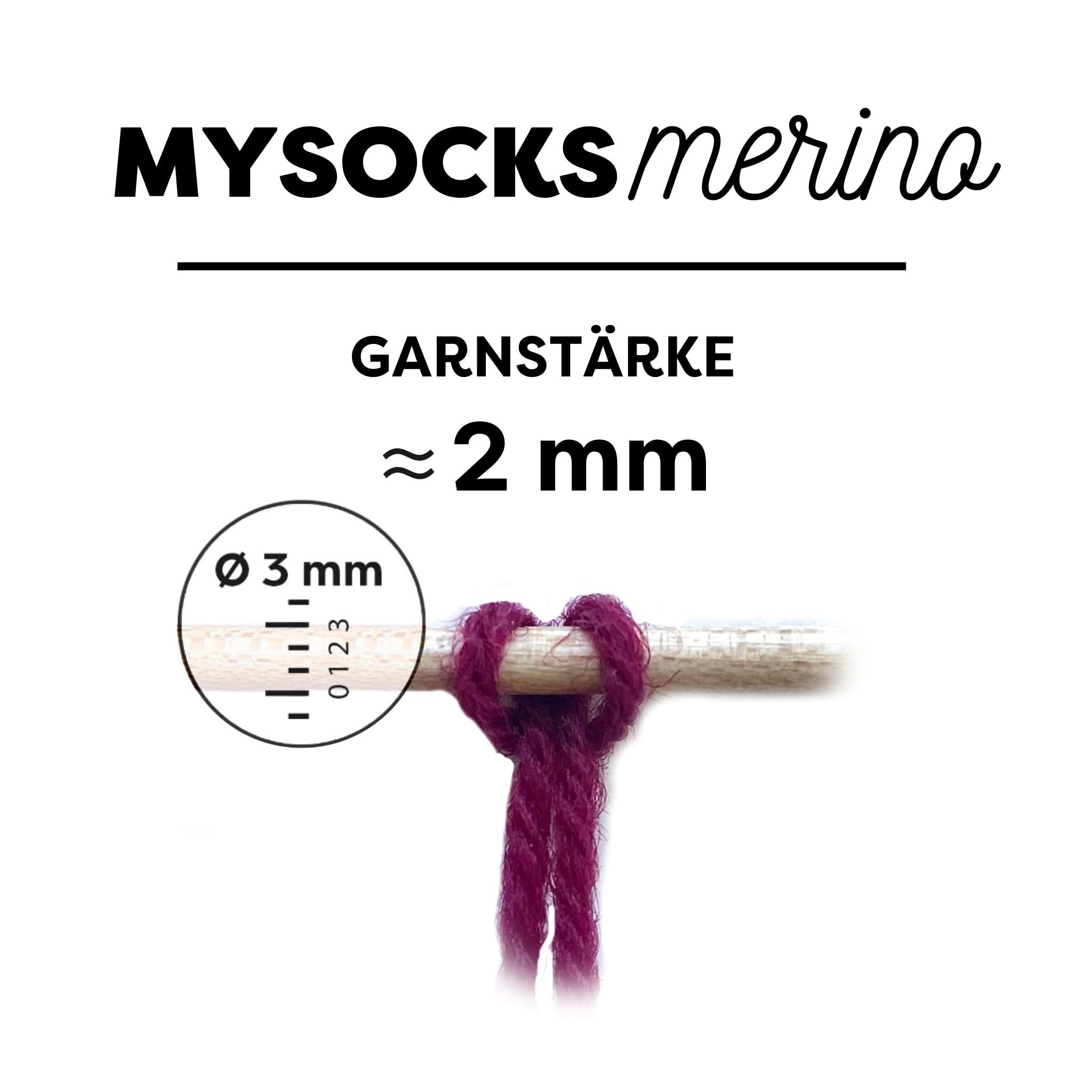 myboshi Strickset Socken Spokane für Anfänger, inkl. mysocks, 4-fädige Sockenwolle, Nadelspiel, Anleitung, Label, 75% Schurwolle, 25% Polyamid Beige (Strandhafer) mit Nadelspiel