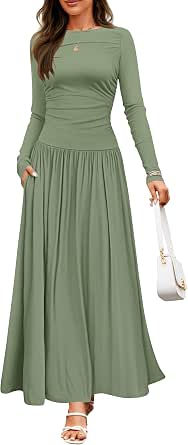dearcase women's long sleeve casual loose t-shirt dress DEARCASE Women's Long Sleeve Casual Loose T-Shirt Dress Beige Large : Amazon.ca: Clothing, Shoes & Accessories