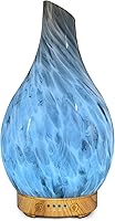 Vista 1 de Glass Essential Oil Diffuser, 100ML Cool Mist Humidifier Aromatherapy Diffuser for Essential Oils 7 Colors Night Light Timer Ultrasonic Aroma