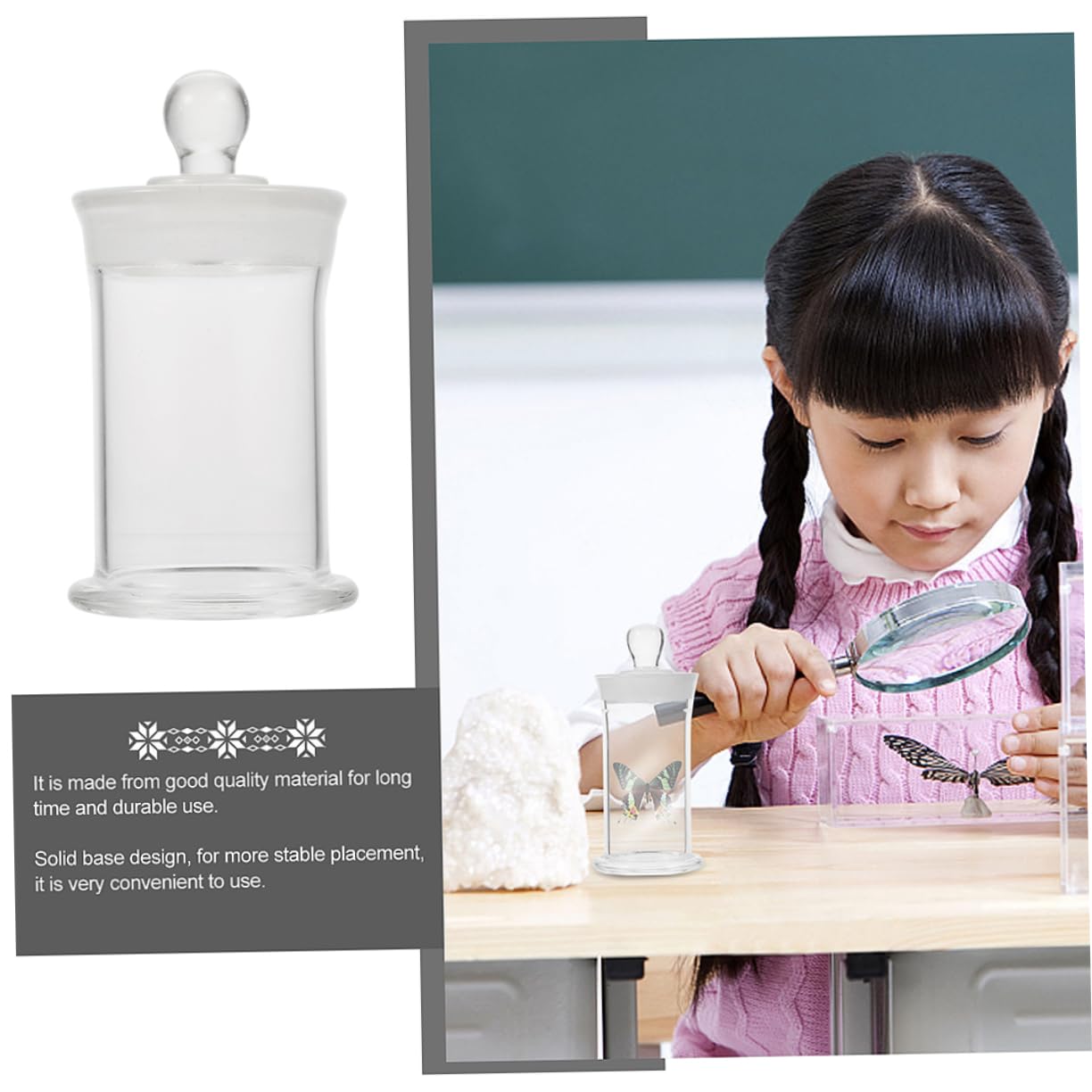 Gatuida 2stücke Hochtemperaturbeständige Borosilikatglas Flasche Für Probenlagerung Weinbrauen Ätherische Öle Laboranwendungen Mit Deckel