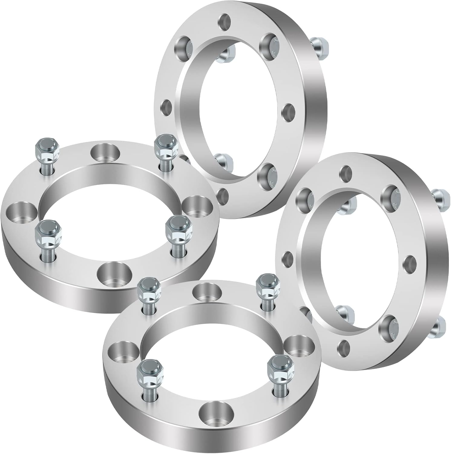 ECCPP 4PCS 4 Lug Wheel Spacers 1" 4x137mm to 4x137mm for Bombardier for Can-Am for Suzuki Models Outlander Commander Renegade Mule Prairiefor