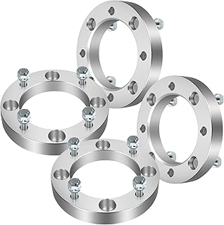 ECCPP 4X 4 Lug Wheel Spacers 1" 4x137mm to 4x137mm 110mm 10x1.25 for Bayou 300 400 for Mule 500 100 for Mule 500 520 550 600 for Brute Force 650