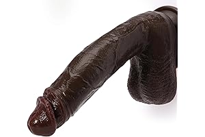 Realistic Black Dildo for Beginners