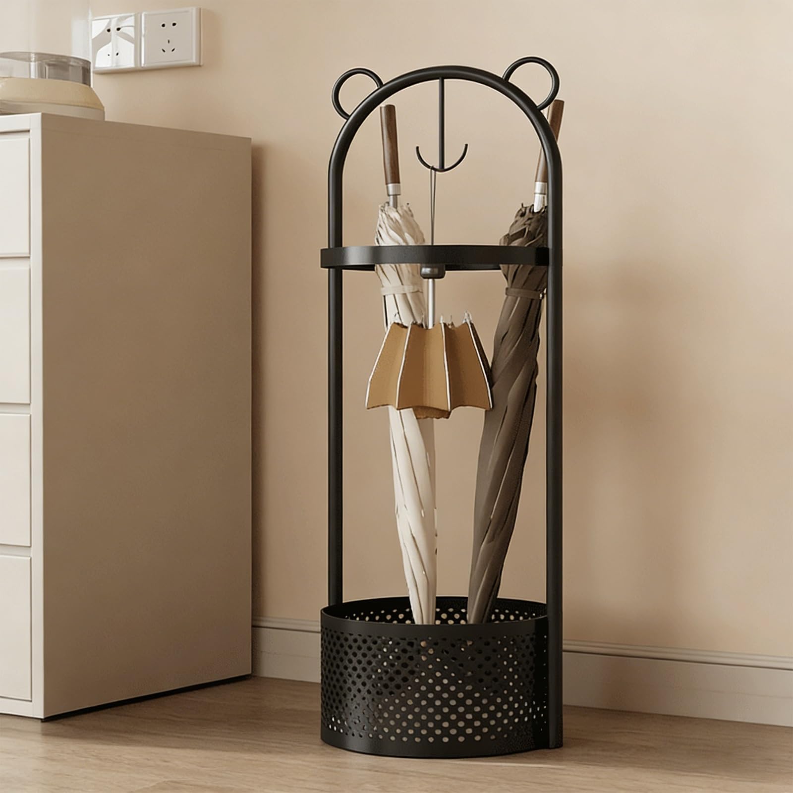 Rangement intérieur avec bac pour entrée et halls d'hôtel