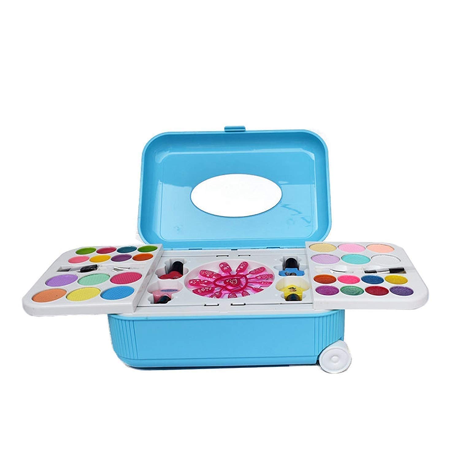 H&D Frozen Style Makeup Kit For Girls/Kids All In One Water Removable Real, Non-Toxic Cosmetics With Mirror, Multi (B08VRFKR6B) Amazon Price History, Amazon Price Tracker