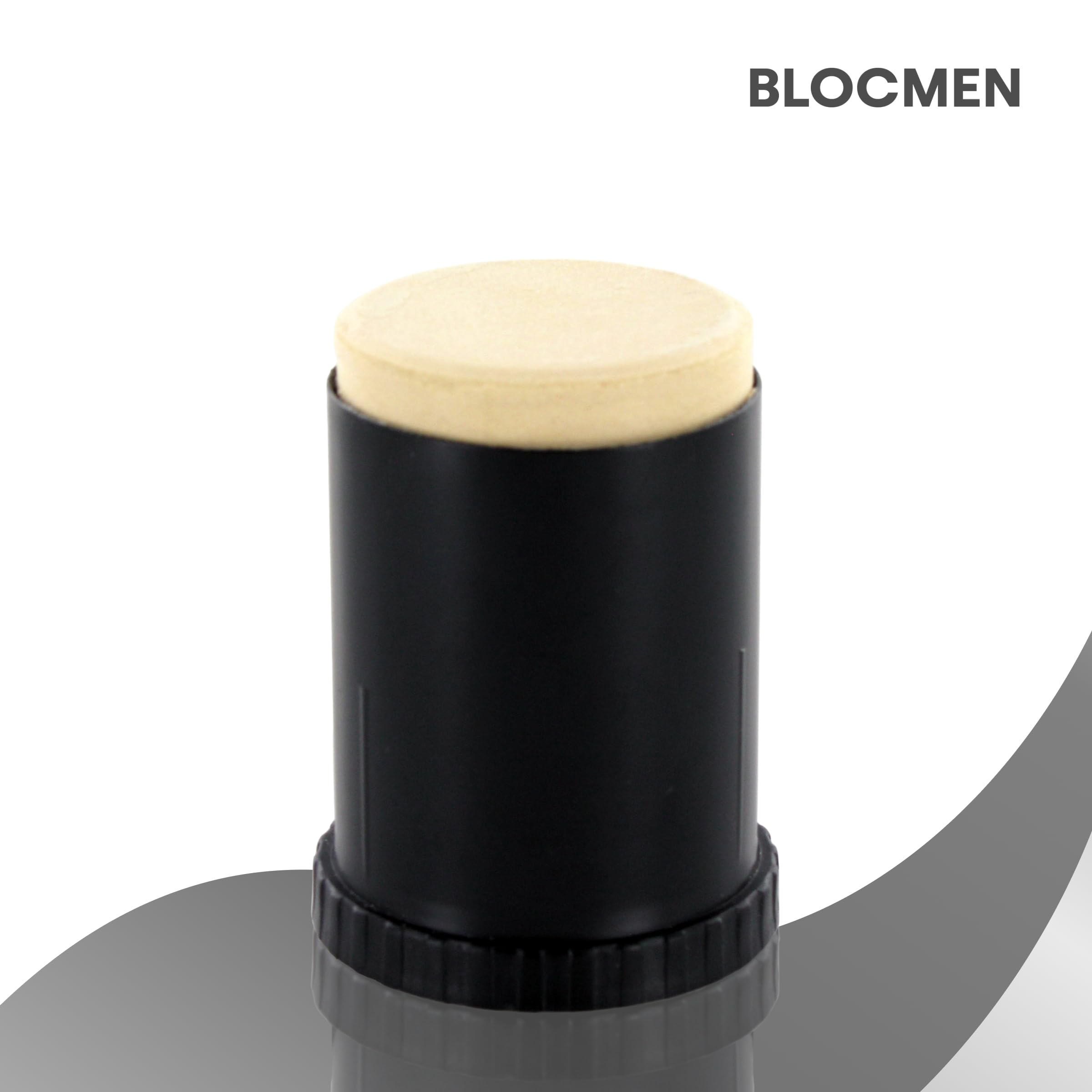 BLOCMEN Original Stick di cipria per una rasatura a secco delicata ohne irritazioni 60g - pre-barba con mentolo per uomo