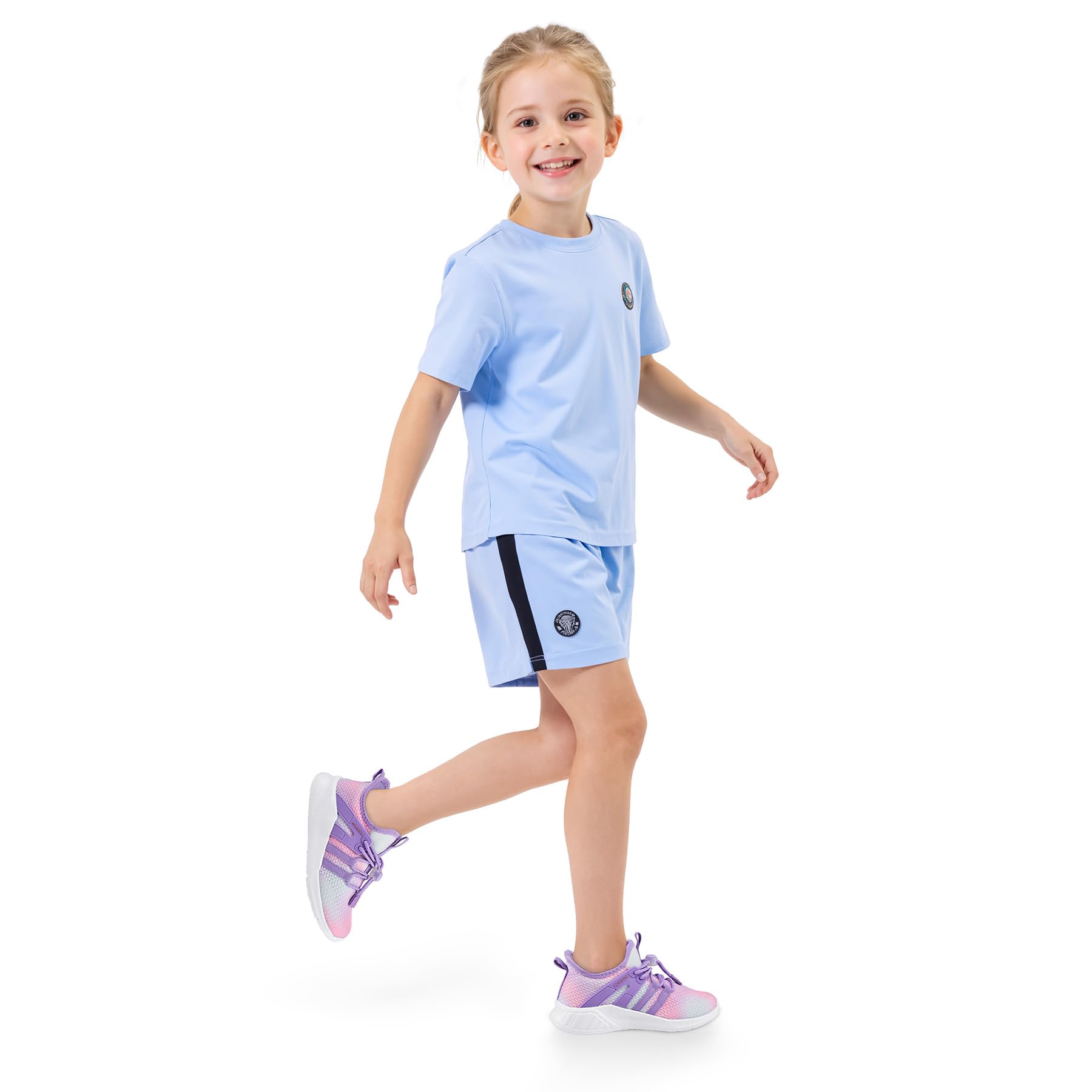 RUNSIDE Scarpe da ginnastica per bambini, da corsa, tennis, atletica, per ragazzi e ragazze (Toddler/Little Kid/Big Kid)