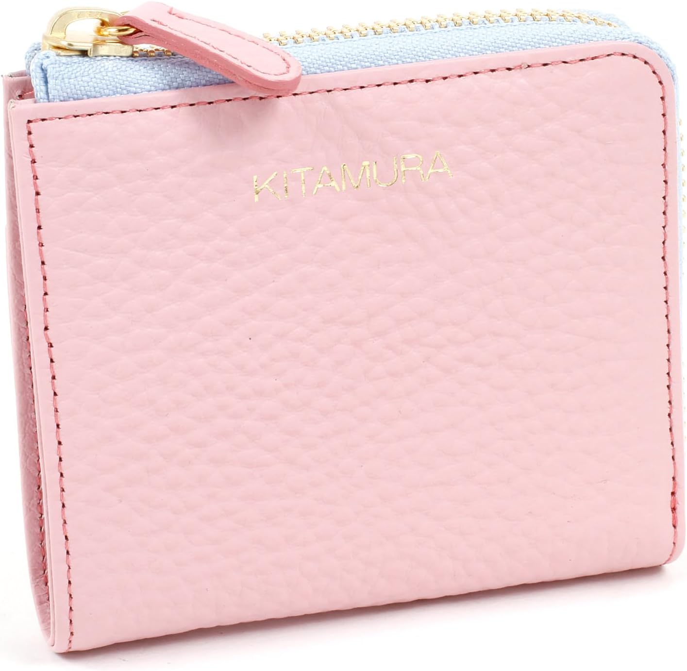 Amazon | [キタムラ] カラーコンビ 二折財布 PH0791 グリーン/アイス