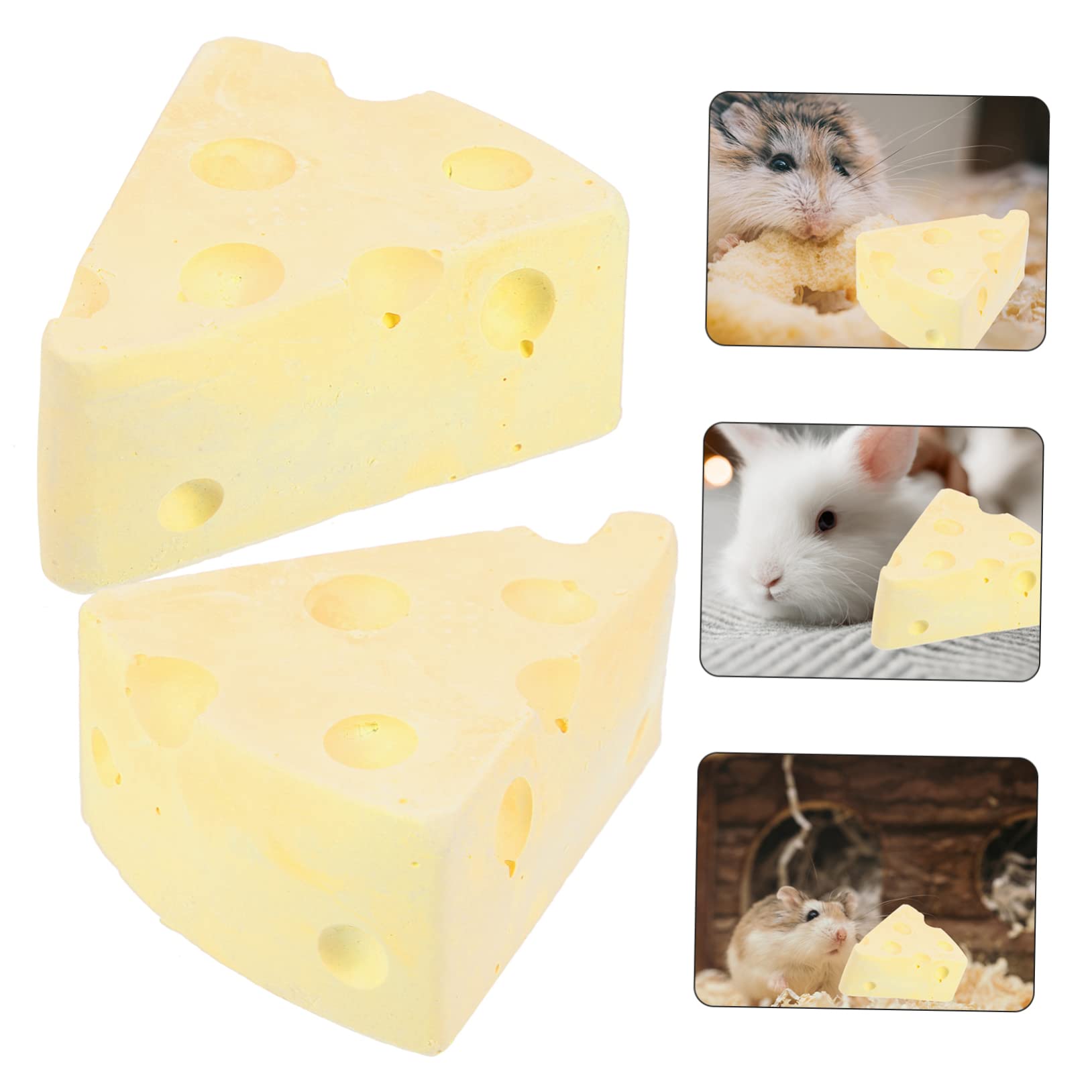 DOITOOL 6stücke Bunny Molar Nager Kauspielzeug Für Hamster Kaninchen Zahnpflege Spielzeug Mit Calcium Zahnstein Für Gesunde Zähne Zubehör Für Kleintiere