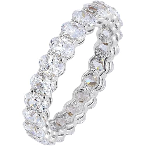 Amazon Essentials 14K Gold Plated Cubic Zirconia Stackable Statement Ring