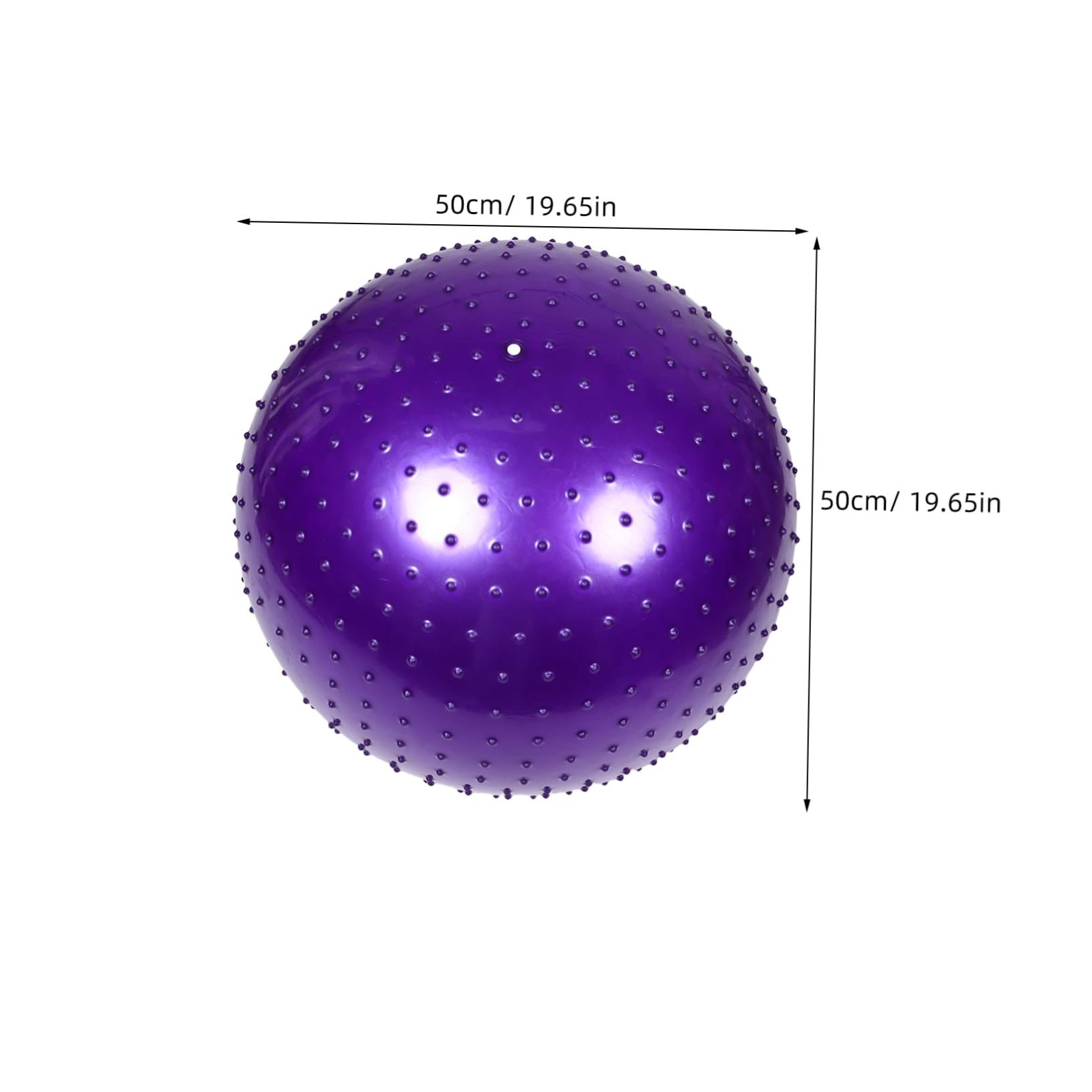 Anti Burst Igelball Tragbarer Gymnastikball aus Pvc