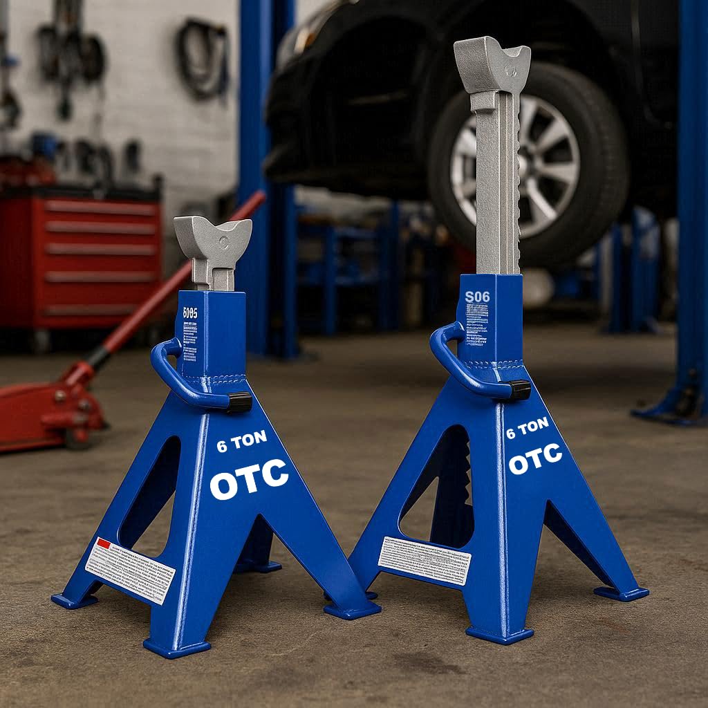 Amazon.com: OTC S06 6-Ton Jack Stands with Self-Locking Ratchet