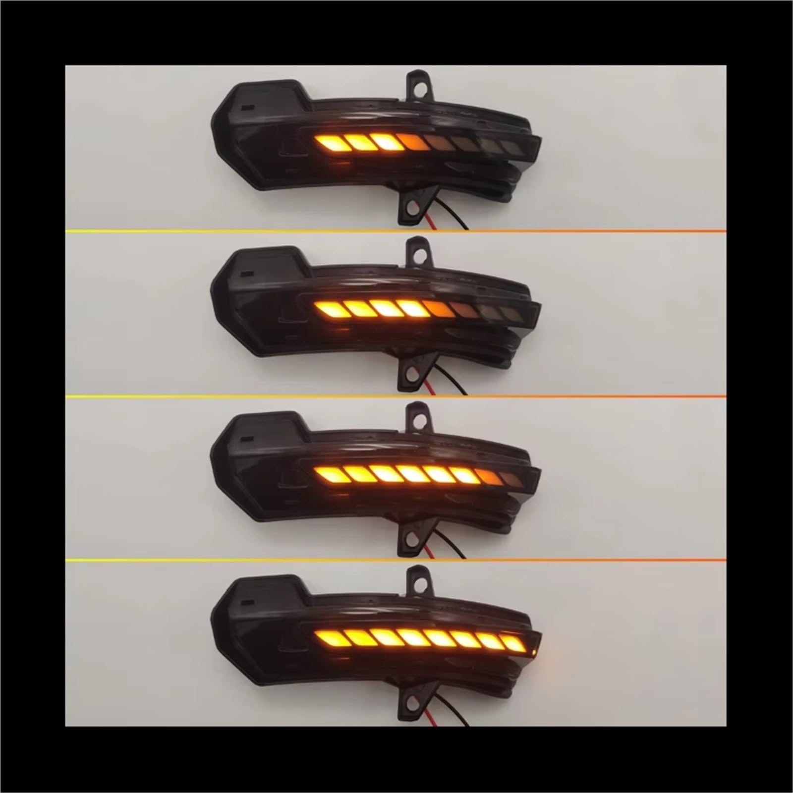 Indicador Intermitente Compatible Con Chevrolet Para Blazer 2019 2020 2021 2022 Espejos Laterales De Automóvil Indicador De Luces De Señal De Giro Dinámicas Secuenciales Negro Ahumado