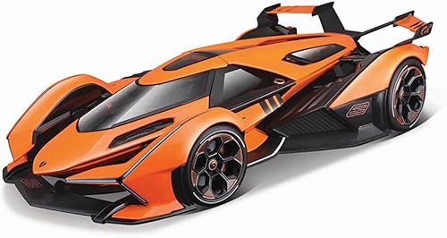 Lambo V12 Vision Gran Turismo Naranja Metálico Edición Especial 118 Diecast Model Car 31454OR
