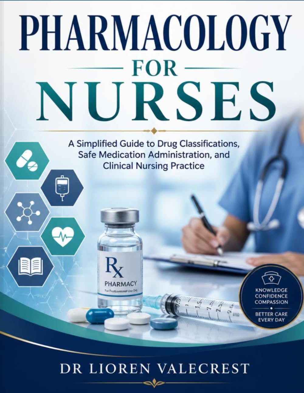 Pharmacology for Nurses: A Simplified Guide to Drug Classifications, Safe Medication Administration, and Clinical Nursing Practice