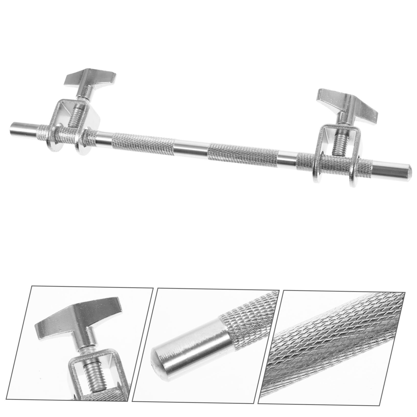 COSMEVIVI Drum Kit Cowbell Clamp Mounting Bracket Fixed Locks Secure Holder Clip