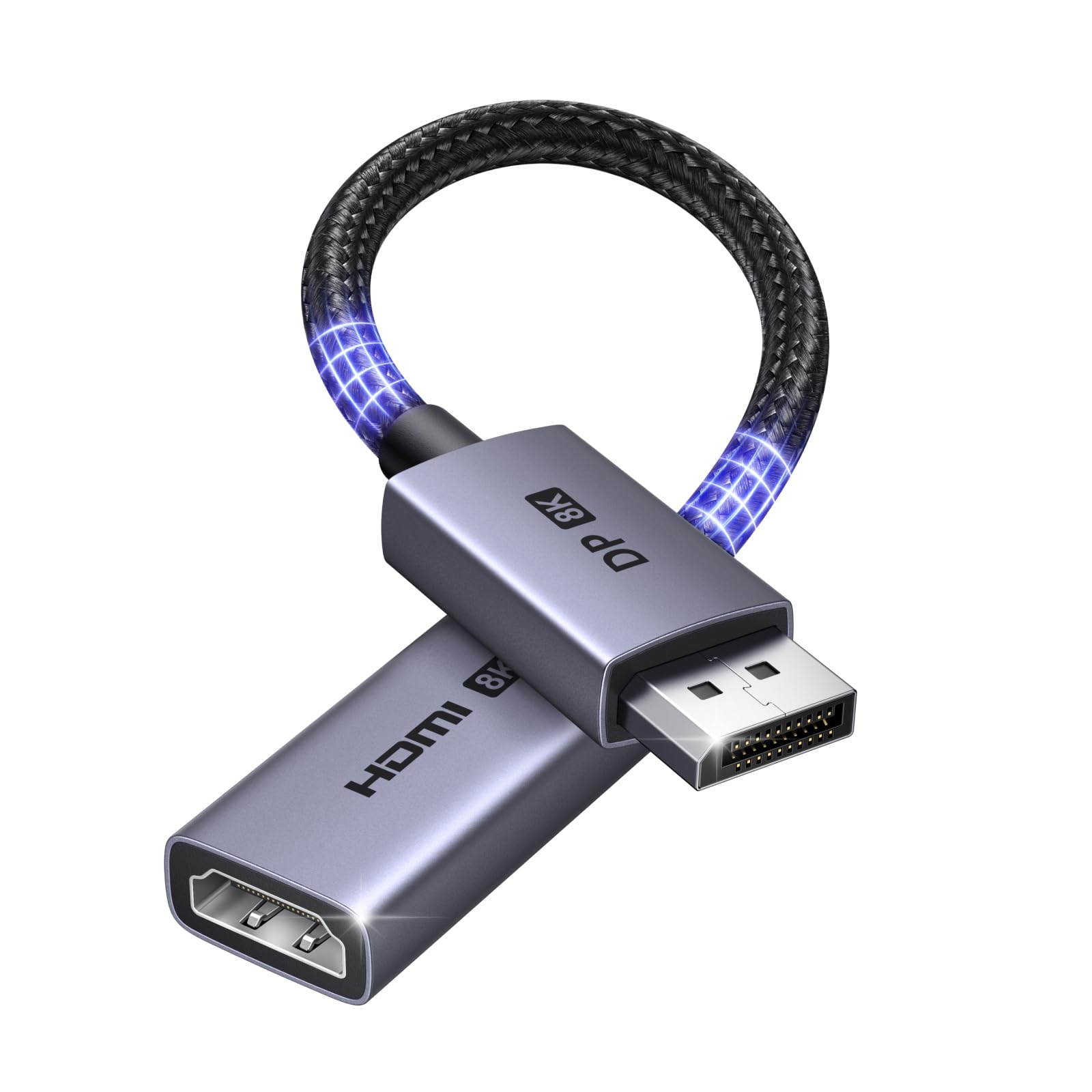 Amazon.co.jp: UGREEN 8K@60Hz DisplayPort to HDMI 変換ケーブル 片