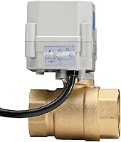 Vista 4 de 1/2" 3/4" 1" 110-230VAC Válvula de Bola Eléctrica Motorizada Normalmente Cerrada/Abierta CF8/Acero Inoxidable 304 Con Enchufe de EE. UU.