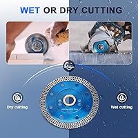 Vista 5 de 2 unids/lote 4 pulgadas Super Thin Diamond Saw Blades Porcelana Azulejos de corte para granito mármol azulejos de cerámica