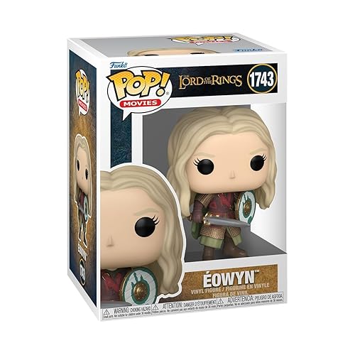 Funko POP! Movies: Lord Of the Rings S8 - Battle Eowyn - 1/6 Odds for Rare Chase Variant - Collectable Vinyl Figure - Gift Idea - Official Merchandise - Toys for Kids & Adults - Movies Fans