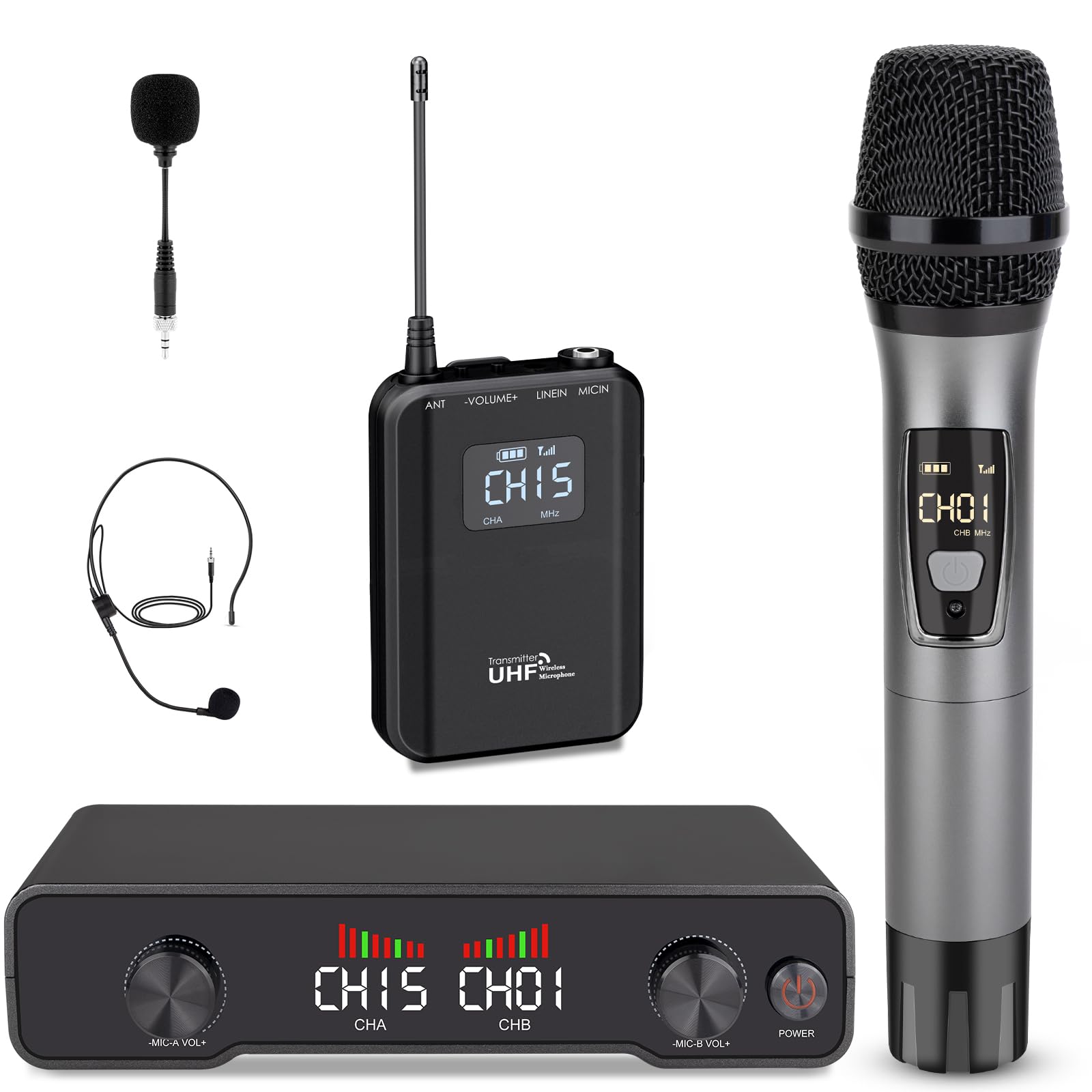 Coco lilyさん専用Wireless Microphone Amazon.com: Lococo Wireless Microphone System MIC: Cordless