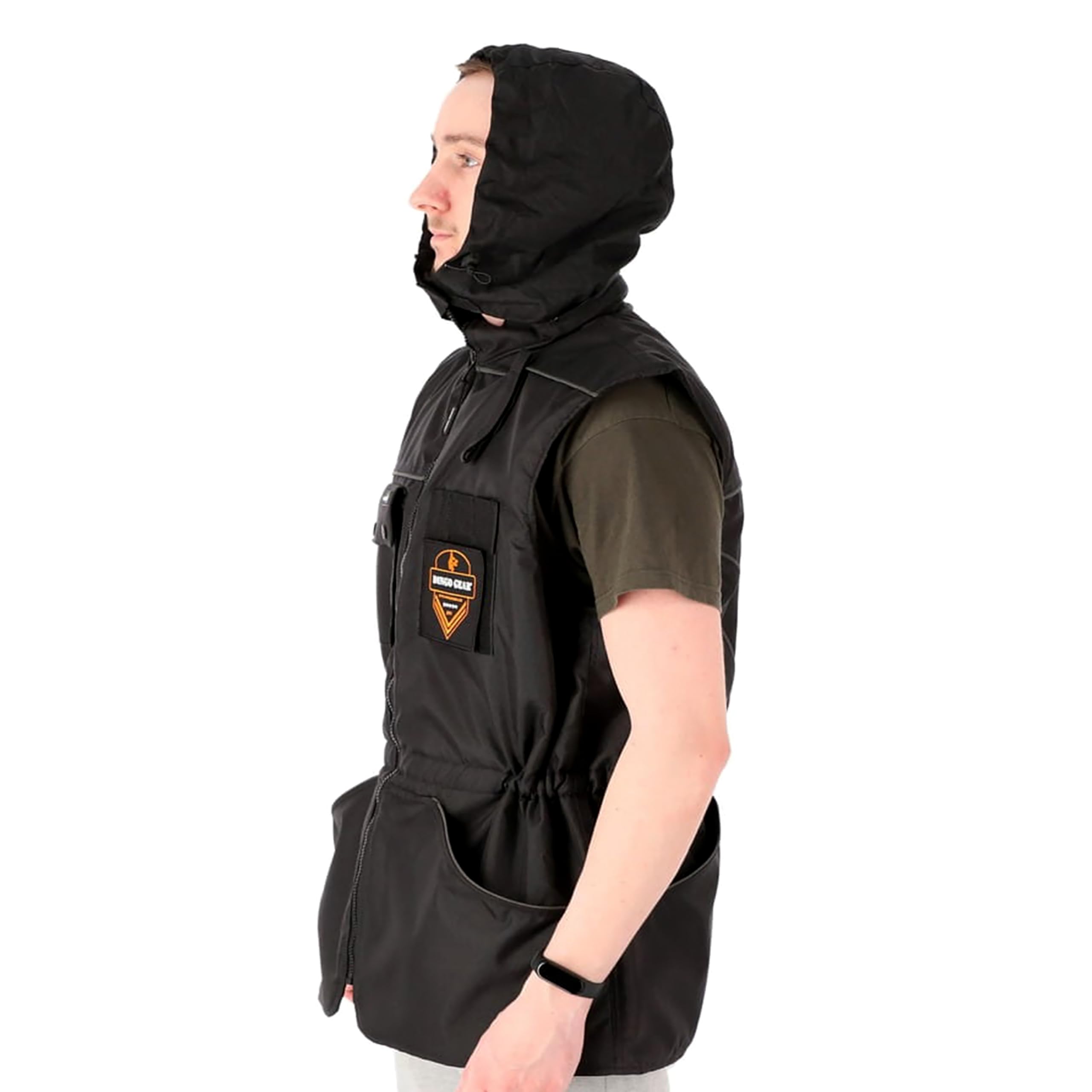 DINGO GEAR - Chaleco de entrenamiento con capucha para todas las estaciones