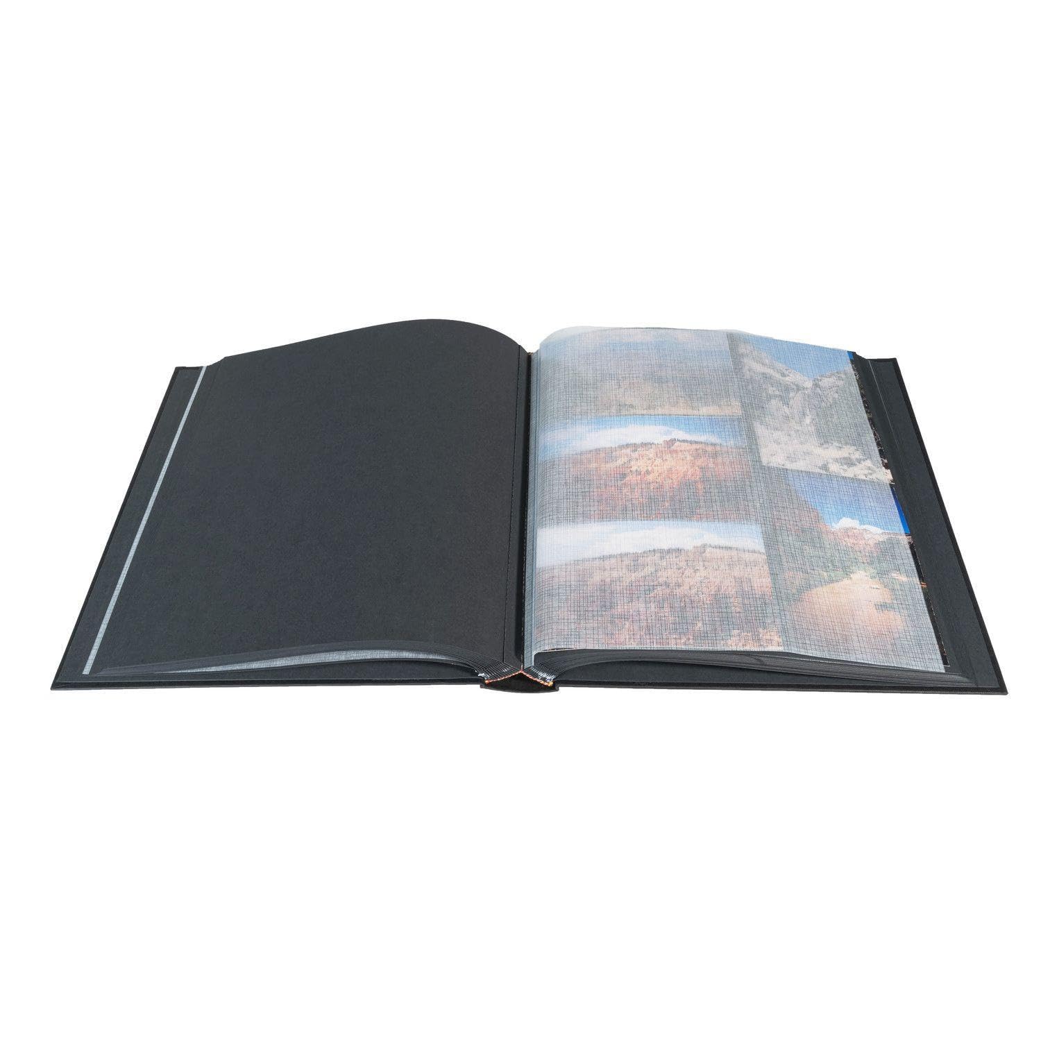 EXACOMPTA 16075E Photo Album, Black, 29 x 32 cm