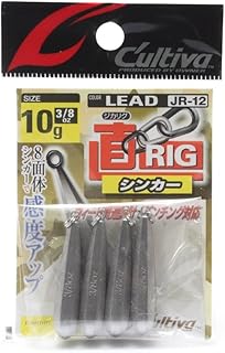 Owner 11730 JR-12 Zikarig Sinker 0.4 oz (10 g), 4 Pieces