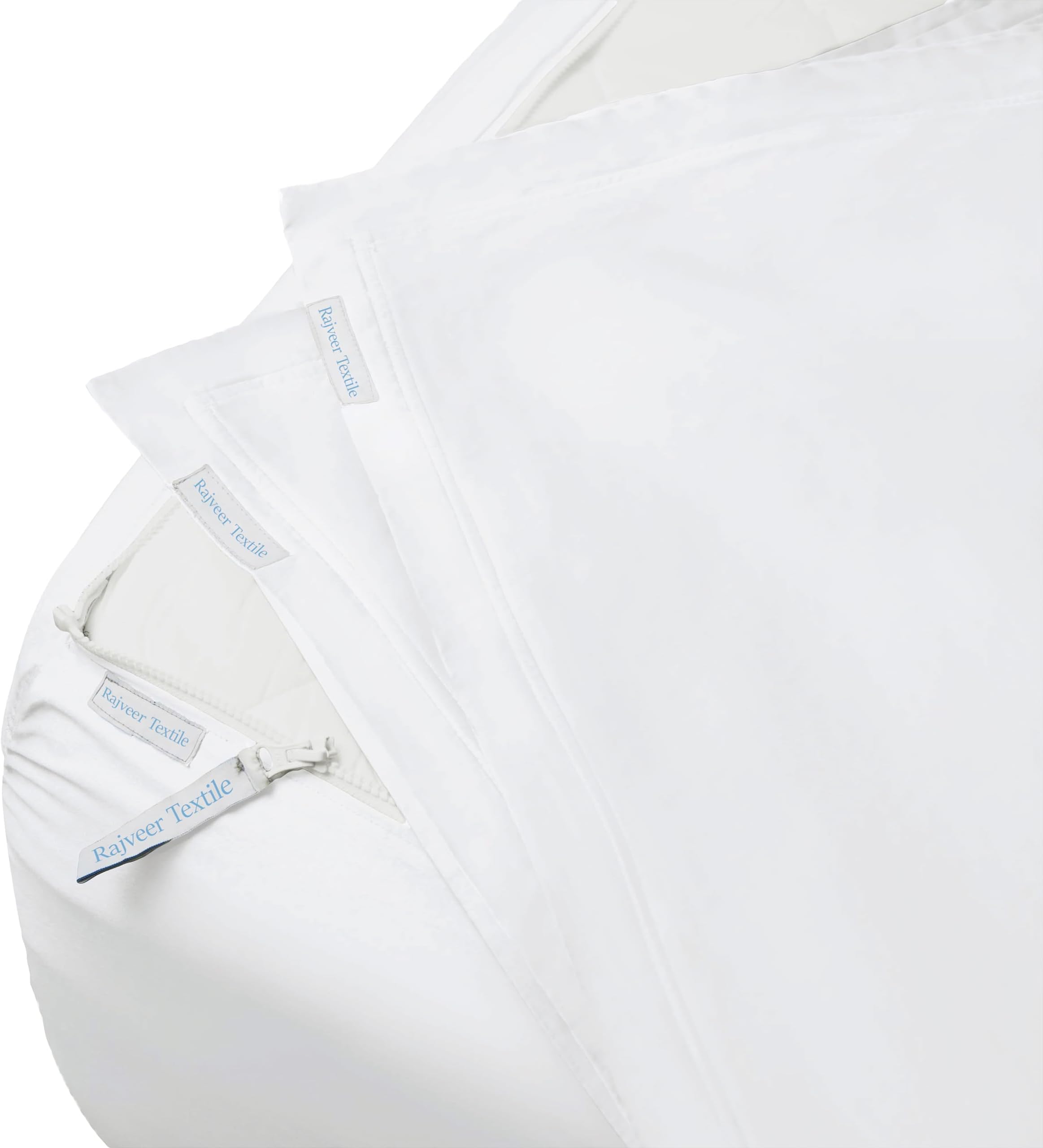 QuickZip Fitted Sheet Set Includes 1 Wraparound Base & 1