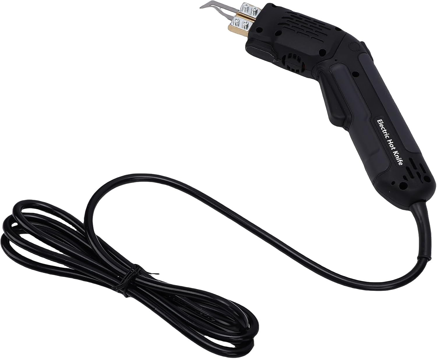 Fafeicy 300W Electric Hot Knife, Fast Heating in 3 Seconds with 50 to 600C Stepless Temperature Adjustment, 5 Blades for Foam Fabric Plastic Rubber Cutting (US Plug 110V)