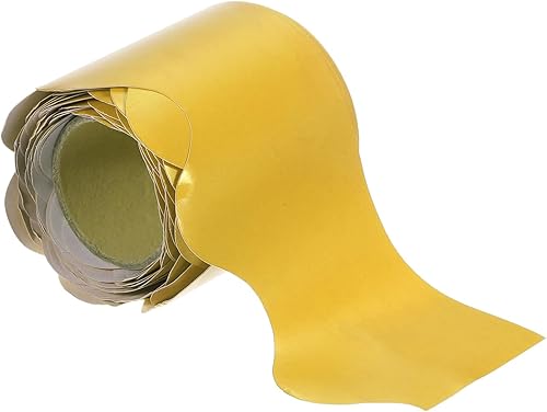 Miniatura 7 de PATIKIL Borde de tablero de anuncios de 2.3 pulgadas x 16.4 pies, tiras festoneadas para decoración de pared para taquilla, aula, póster de corcho,