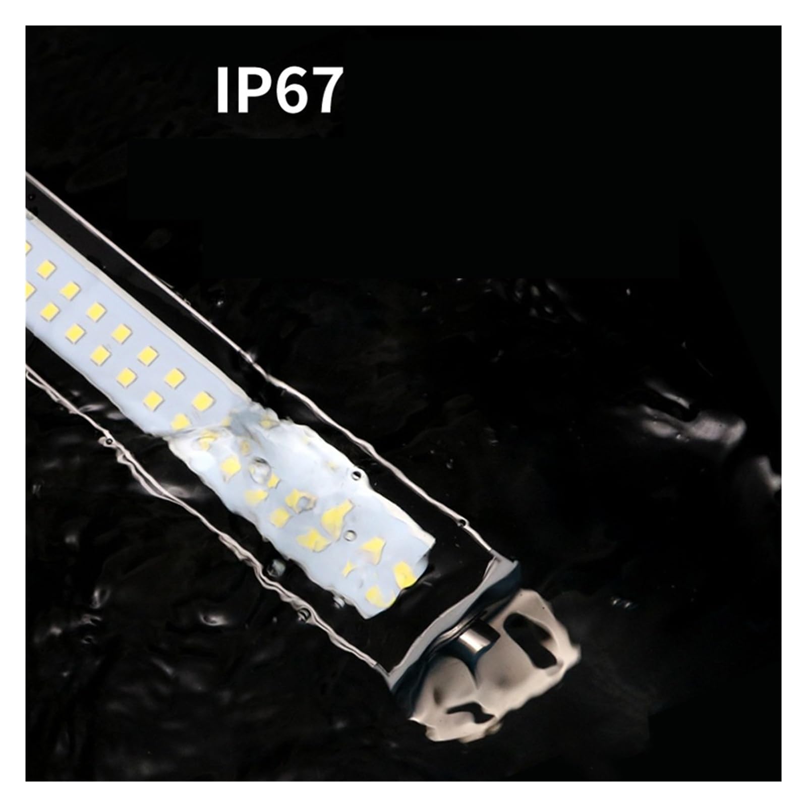 Tubo de luz LED for taller de 24V/220V, lámpara de máquina Industrial resistente al agua y a prueba de explosiones de 5W-40W for tornos CNC para taller/garaje(650MM,100-240V)
