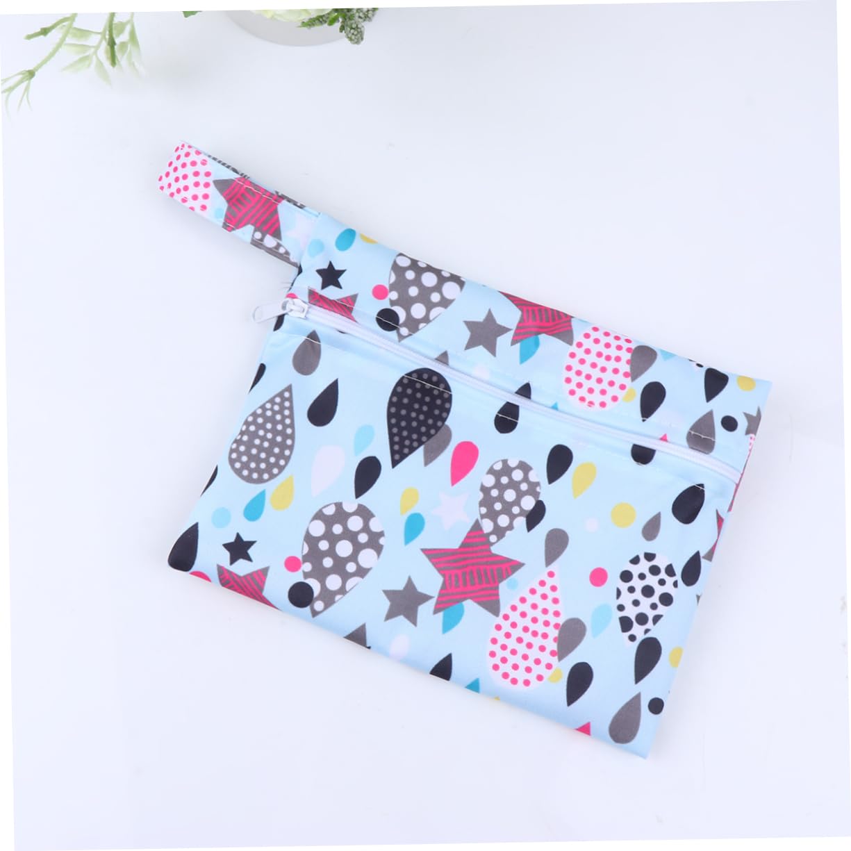 8pezzi Assorbenti Donna Lavabili in Cotone Traspirante Riutilizzabili e Resistenti con Sacchetto Blu per Ciclo Mestruale Confortevole e Sicuro
