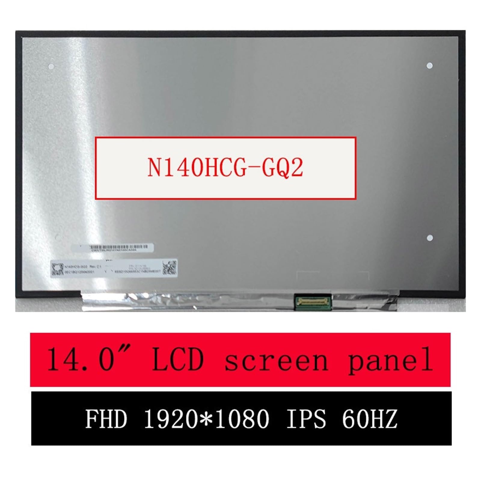 N140HCG-GQ2 Rev C1 FRU 01YN156, Schermo LCD