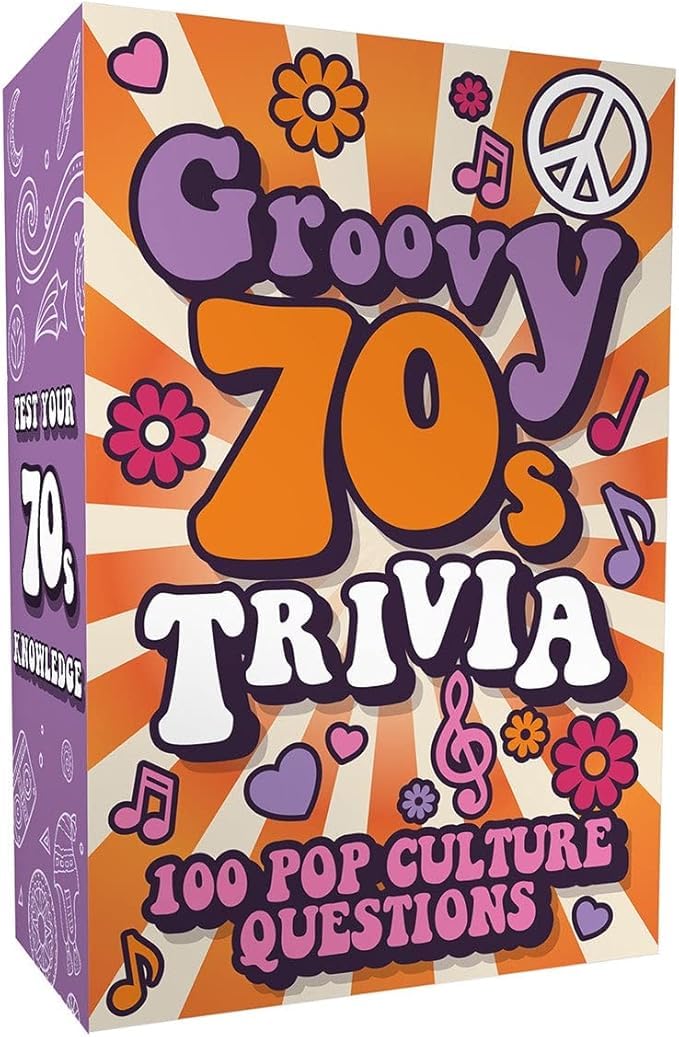 Groovy 70's Decade Trivia Game