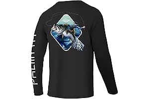 Palmyth Long Sleeve Fishing Shirt for Men: The Ultimate Sun Protection for Your Fishing Adventures