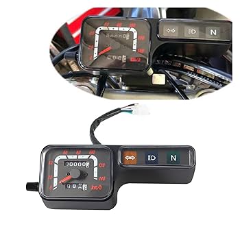Amazon | スピードメーターゲージ オートバイデジタルスピード