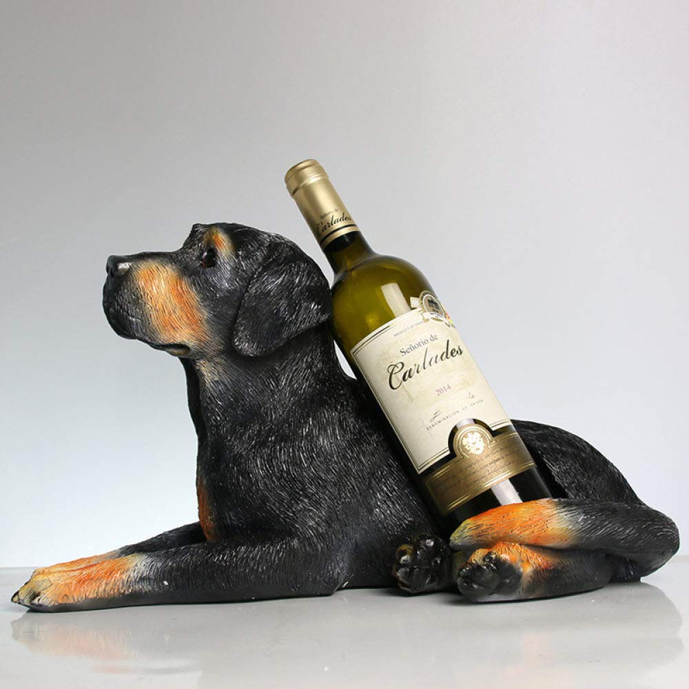 Belle petite statue de chien collection art cadeau pour couple