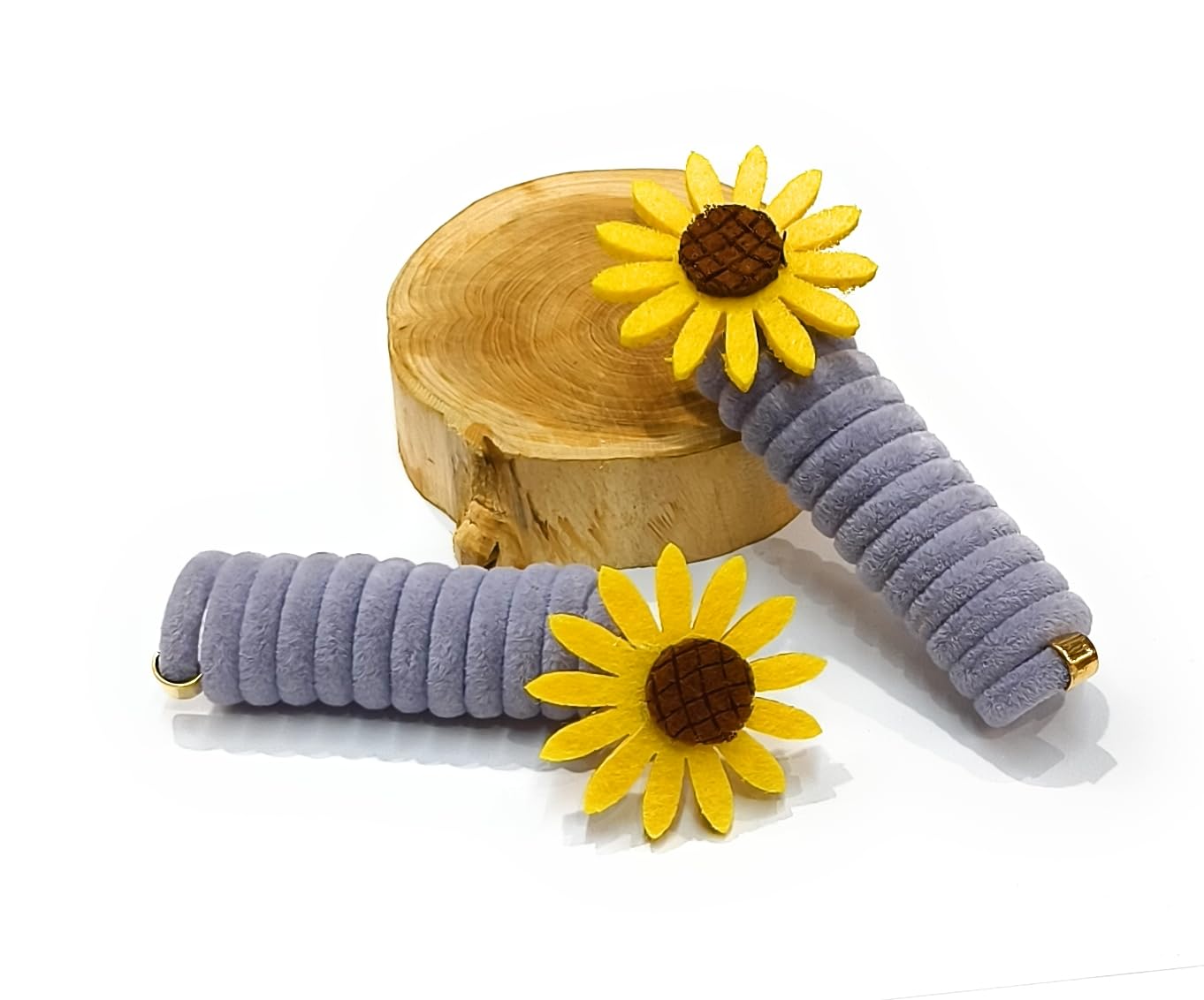 FAIRYTALE Velvety Telephone Line Spiral Hair Bands Women Girls Fashion Elastic Rubber Band Ponytail Hair Styling Tools. Pack Of 2 (Purple) (B0CVXSM1GH) Amazon Price History, Amazon Price Tracker