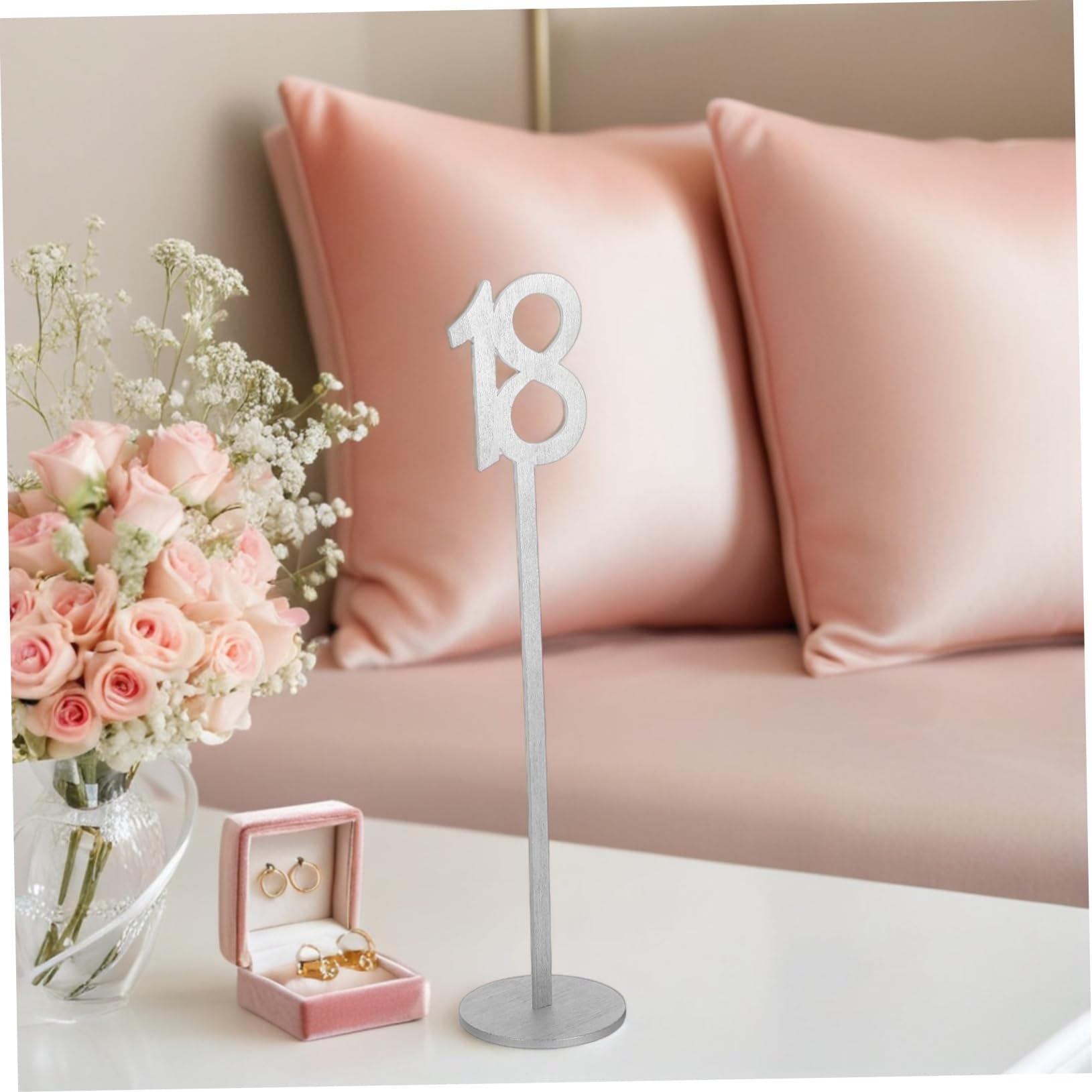 SOLUSTRE 20 Piezas Placa De Madera Para Número De Mesa Números De Mesa De Madera Letreros De Recepción De Boda Para Banquetes Fiestas De Aniversario Decoración De